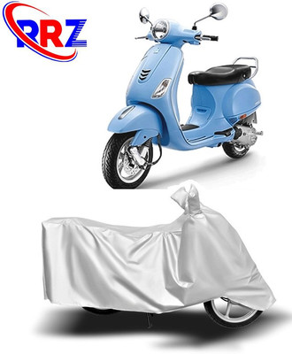 RRZ Waterproof Two Wheeler Cover for Vespa(Vespa VXL 125, White)
