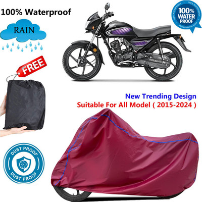 AutoGalaxy Waterproof Two Wheeler Cover for Honda(Dream Neo, Maroon)