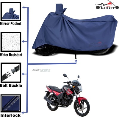 KEDIT Two Wheeler Cover for Universal For Bike(SZ-RR, Blue)