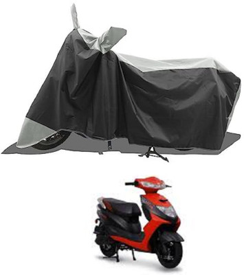 GROFATIK Two Wheeler Cover for Ampere(Zeal, Grey)