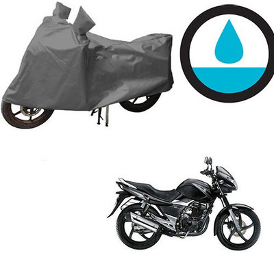 DeepShakshi AUTOMOTIVE Waterproof Two Wheeler Cover for Suzuki(GS 150R, Grey)