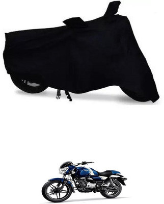 THE REAL ARV Waterproof Two Wheeler Cover for Bajaj(V15, Black)