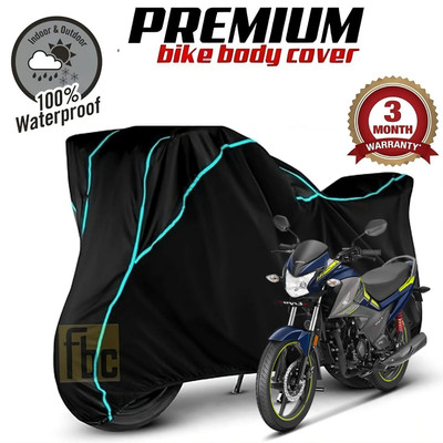FBC Waterproof Two Wheeler Cover for Honda(Livo, Green)