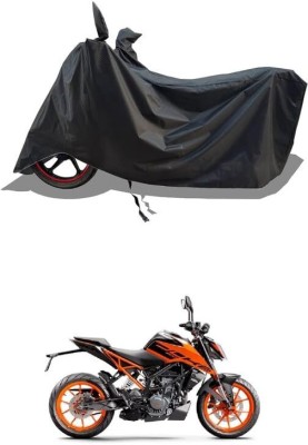 KEDIT Two Wheeler Cover for KTM(Duke 200, Black)