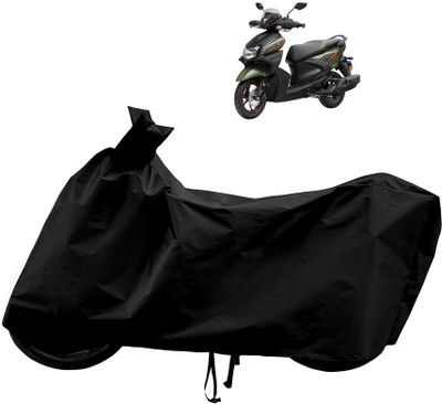 Horseyaart Waterproof Two Wheeler Cover for Yamaha(Ray-ZR 125FI BS6, Black)