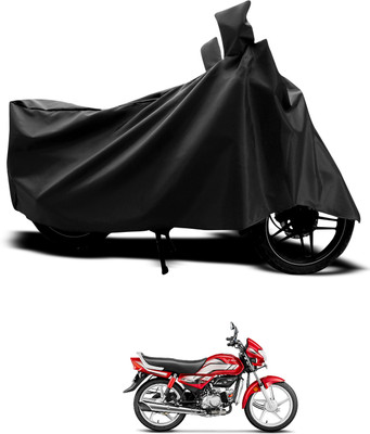 CODOKI Waterproof Two Wheeler Cover for Hero(MotoCorp HF Deluxe, Black)