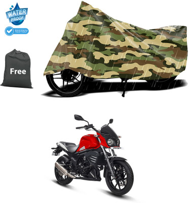 CODOKI Waterproof Two Wheeler Cover for Mahindra(Mojo UT 300, Yellow)