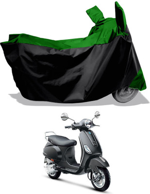 Amexride Two Wheeler Cover for Vespa(Vespa VXL 125, Multicolor)