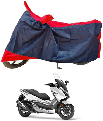 Mdstar Waterproof Two Wheeler Cover for Honda(Forza 300, Red, Blue)