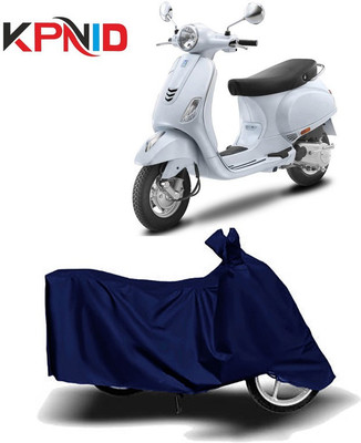 KPNID Waterproof Two Wheeler Cover for Vespa(Vespa LX 125, Blue)