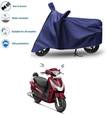 WMIZEXA Two Wheeler Cover for Hero(Blue)