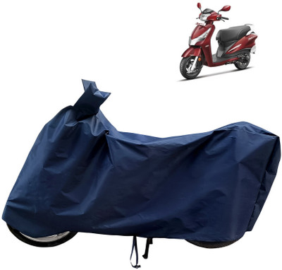 Horseyaart Waterproof Two Wheeler Cover for Hero(Duet 125 CC BS6, Blue)