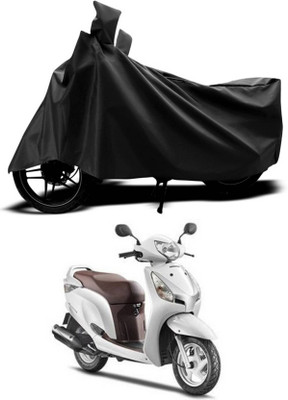 AASHTIK MART Two Wheeler Cover for Honda(Aviator, Black)