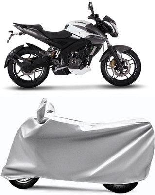 XOCAVO Two Wheeler Cover for Bajaj(Pulsar 200 NS DTS-i, Silver)