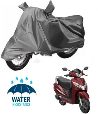 JVBRANGI Waterproof Two Wheeler Cover for Honda(Activa 125, Grey)