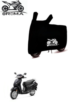 DeepShakshi AUTOMOTIVE Waterproof Two Wheeler Cover for Honda(Activa, Black)