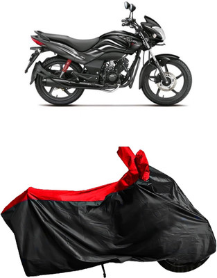 Autofly Waterproof Two Wheeler Cover for Hero(Passion Xpro, Red, Black)
