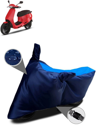 CODOKI Two Wheeler Cover for Ola(Blue)