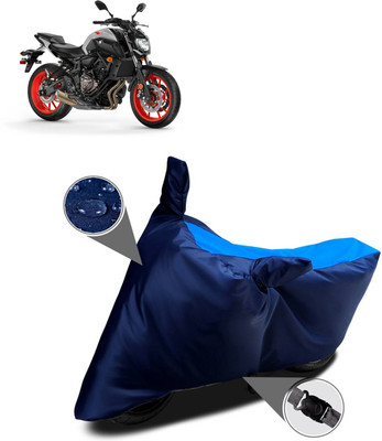 PAGORA Waterproof Two Wheeler Cover for Yamaha(MT 07, Blue)