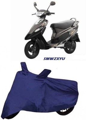 SK AUTO Two Wheeler Cover for TVS(Scooty Pep Plus, Blue)