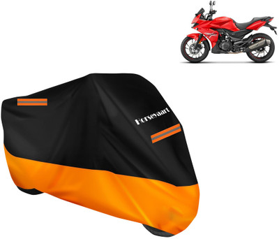 Horseyaart Waterproof Two Wheeler Cover for Hero(MotoCorp Xtreme 200S, Orange)