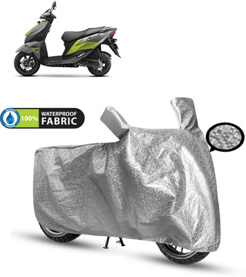 CODOKI Waterproof Two Wheeler Cover for Suzuki(Avenis 125, Silver)