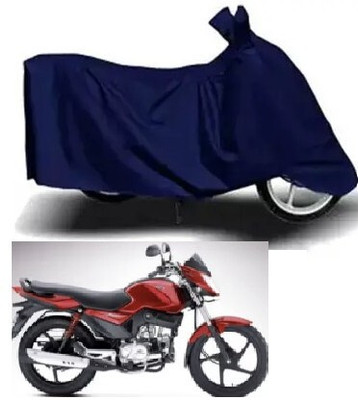 Tritika Waterproof Two Wheeler Cover for Mahindra(Stallio, Blue)