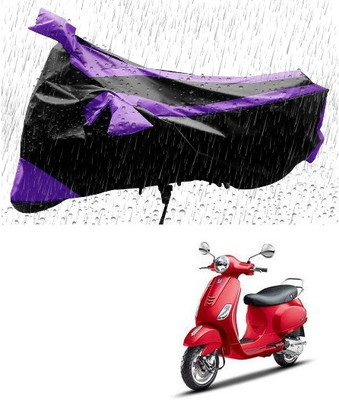 MISSION COLLECTION Waterproof Two Wheeler Cover for Piaggio(Vespa VXL, Purple)