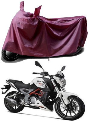 APNEK Waterproof Two Wheeler Cover for DSK Benelli(TNT 25, Maroon)