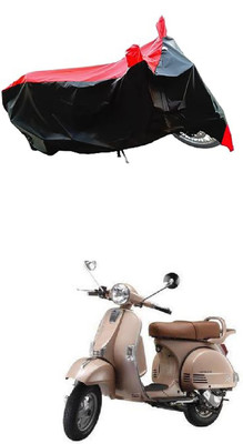 VESMEI Two Wheeler Cover for TVS(Star Euro, Red)