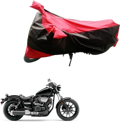 Mdstar Waterproof Two Wheeler Cover for Hero(Enticer, Black, Red)