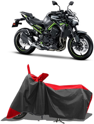 SPECTUS Two Wheeler Cover for Kawasaki(Z900RS BS6, Red)