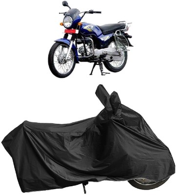 DIGGU Two Wheeler Cover for Kinetic(Boss, Black)