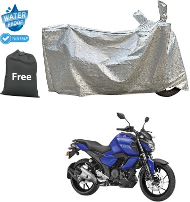 CODOKI Waterproof Two Wheeler Cover for Yamaha(FZ-X, Silver)