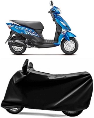 V VINTON Two Wheeler Cover for Suzuki(Let's, Black)