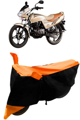 NEXTON Waterproof Two Wheeler Cover for LML(Freedom, Orange, Black)