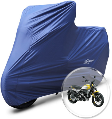 Neodrift Two Wheeler Cover for Ducati(Scrambler Icon, Blue)