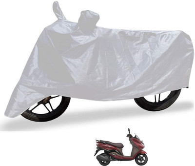 MOCKHE Waterproof Two Wheeler Cover for Suzuki(Burgman Street, Silver)
