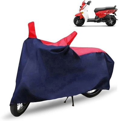 Mdstar Waterproof Two Wheeler Cover for Honda(Cliq, Red, Blue)