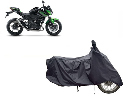 Anlopeproducts Waterproof Two Wheeler Cover for Kawasaki(Z800, Grey)