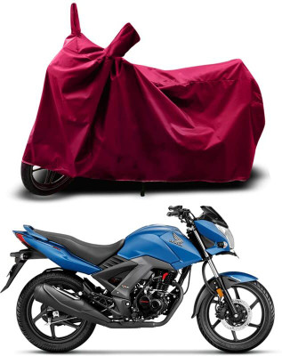 KEDIT Two Wheeler Cover for Honda(Unicorn, Maroon)