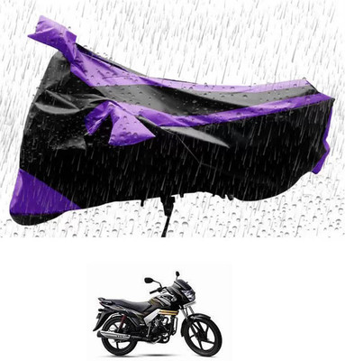 RONISH Waterproof Two Wheeler Cover for Mahindra(Centuro, Purple, Black)