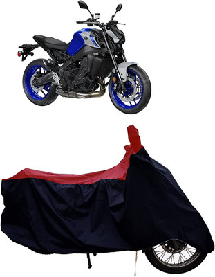 KEDIT Two Wheeler Cover for Yamaha(MT-09, Red, Black)