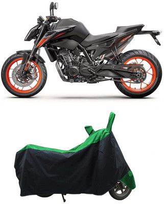 Coxtor Waterproof Two Wheeler Cover for KTM(790 Duke BS6, Green)