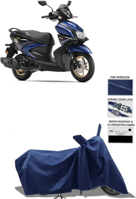 Mdstar Waterproof Two Wheeler Cover for Yamaha(Ray ZR BS6, Blue)