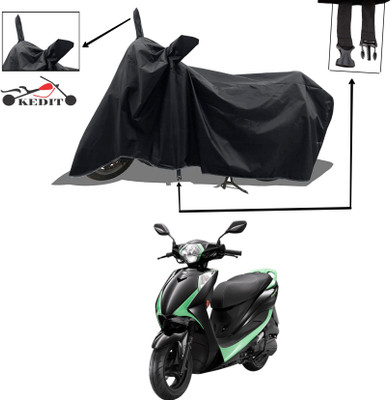 KEDIT Two Wheeler Cover for Hero(Electric Optima, Black)