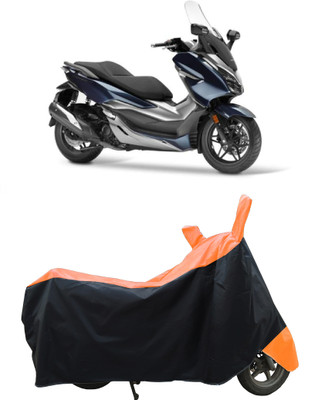 Coxtor Waterproof Two Wheeler Cover for Honda(Forza 300, Orange)