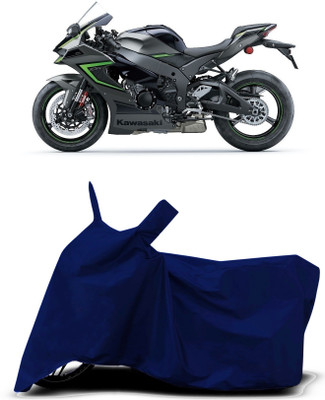 VESMEI Two Wheeler Cover for Kawasaki(Ninja ZX 10R BS6, Blue)