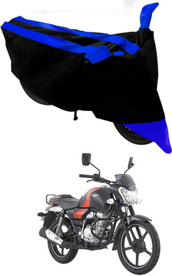 Mdstar Waterproof Two Wheeler Cover for Bajaj(V12, Blue, Black)