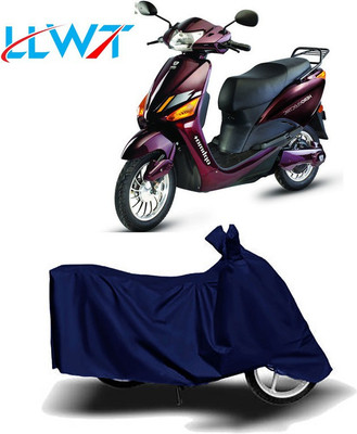 KPIND Waterproof Two Wheeler Cover for Hero Electric(Electric Optima Plus, Blue)